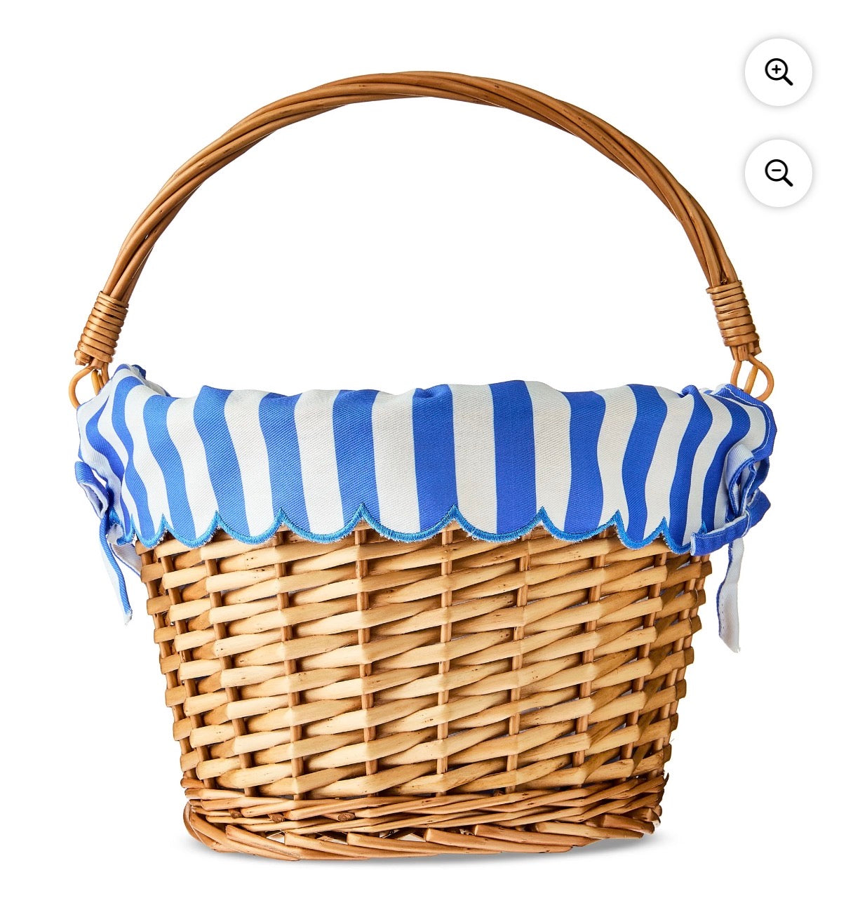 Scalloped Liner Easter Basket (Basket Included!)