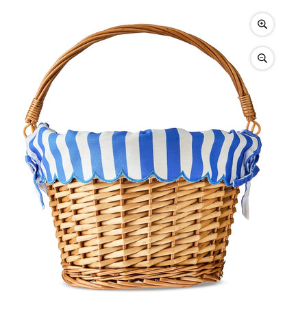 Scalloped Liner Easter Basket (Basket Included!)