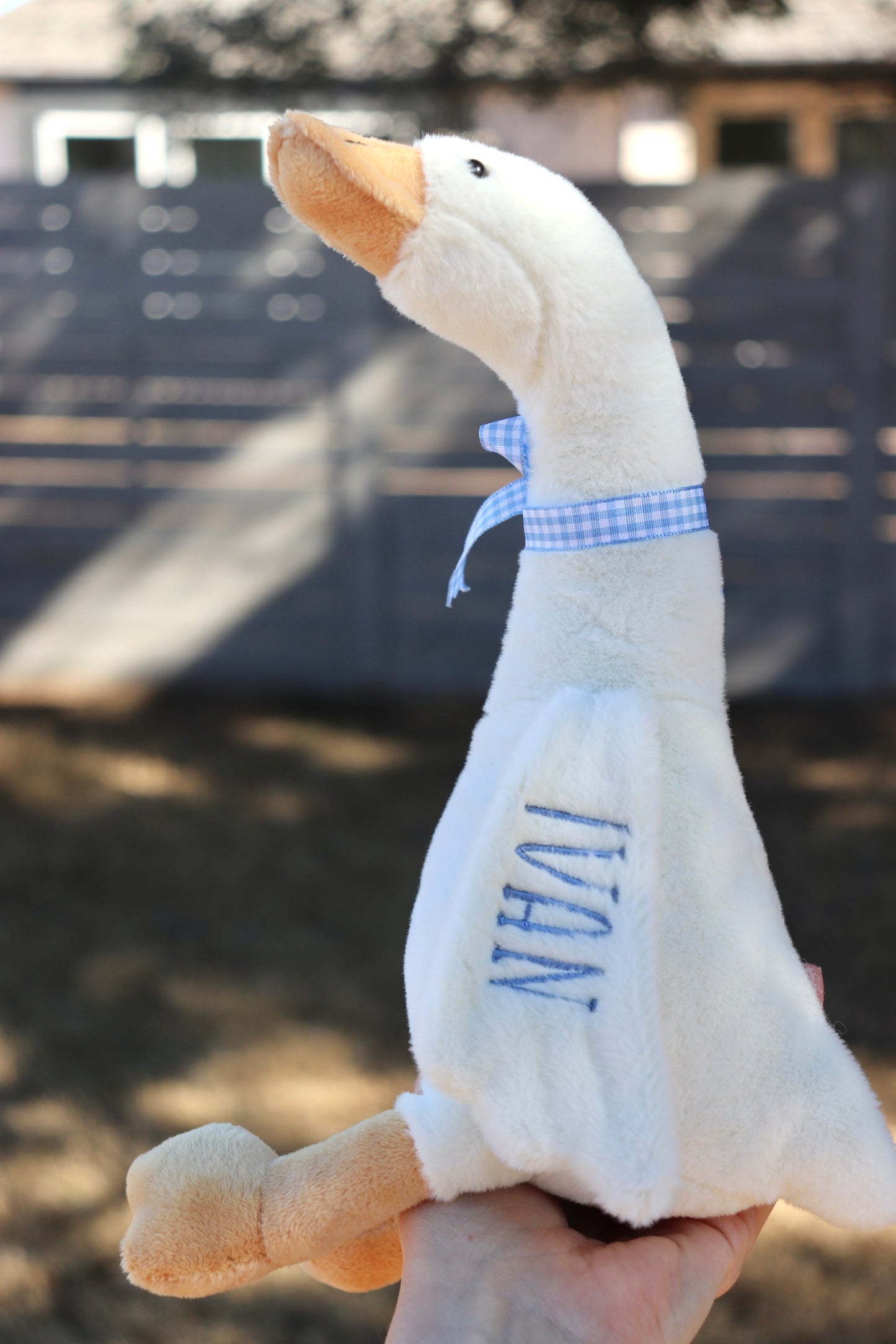 Embroidered Easter Goose Keepsake